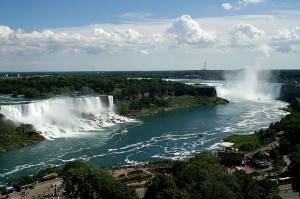 American, Bridal Veil and Horseshoe Falls