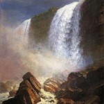 Niagara Falls: Alberdt Bierstadt Oil Painting