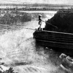 Niagara Falls: Maria Spelterini at Suspension Bridge